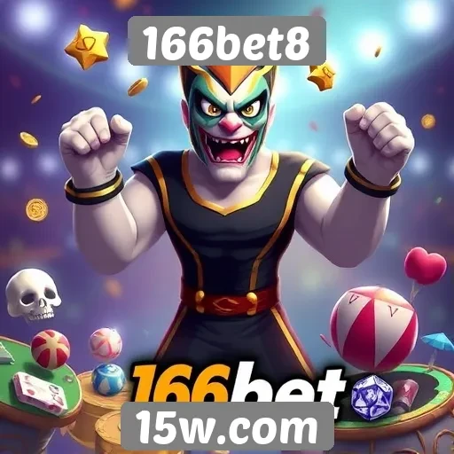 Variedade de jogos disponíveis na plataforma 166bet8